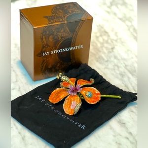 Jay Strongwater Hibiscus Figurine
